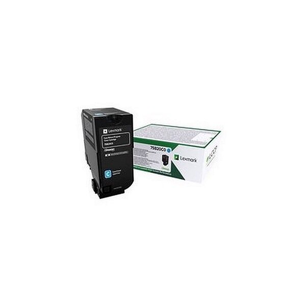 Lexmark toner cyan 75b20c0