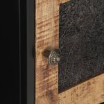 vidaXL Meuble TV 120x30x40 cm Bois de manguier brut