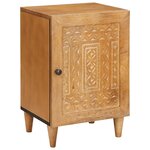 vidaXL Ensemble de mobilier de salle de bain avec tiroir 4 Pièces Marron