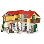 SCHLEICH - Figurine 42407 Ferme avec étable et animaux
