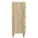 vidaXL Armoire à tiroirs Chêne Sonoma 33 x 34 5 x 90 cm