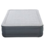 Bestway Matelas pneumatique Fortech 2 places anthracite et gris clair