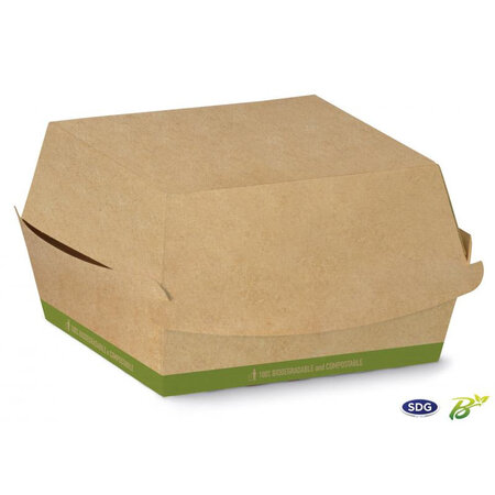 Boîte hamburger carton  - sdg - lot de 500 - carton