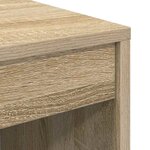 vidaXL Bureau Chêne sonoma 70 x 40 x 76 cm Bois d'ingénierie