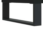 vidaXL Buffet noir 101 5x35x70 cm bois d’ingénierie