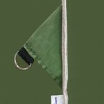 vidaXL Tente à auvent pop-up Vert 300 x 300 cm tissu