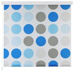 vidaXL Store roulant de douche 140x240 cm Cercle