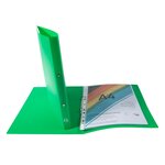 Classeur A4 anneaux 15mm Vert EXACOMPTA