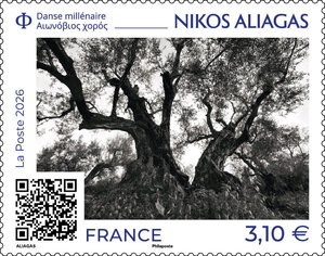Timbre - Nikos Aliagas - Danse millénaire - Lettre Verte