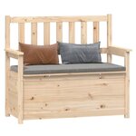 vidaXL Banc 112 5x51 5x96 5 cm Bois de pin massif