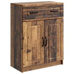 vidaXL Buffet Bois ancien 66 x 34 5 x 87 cm Bois d'ingénierie