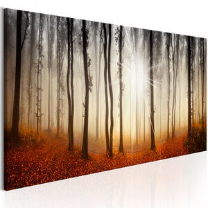 Tableau - autumnal fog l x h en cm 135x45