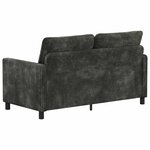vidaXL Canapé Anthracite 156 x 81 x 87 5 cm Polyester