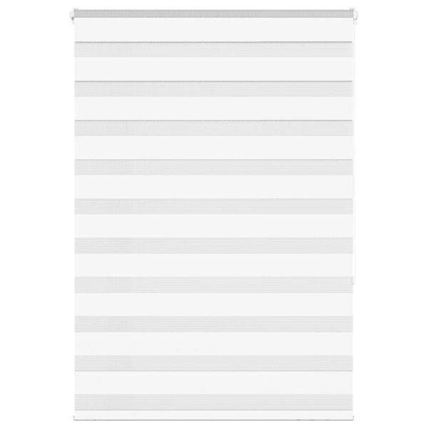 vidaXL Store zèbre blanc 95x150 cm largeur du tissu 90 9 cm polyester