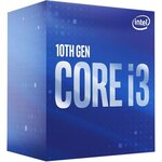 Intel core i3-10100f processeur 3 6 ghz 6 mo smart cache boîte