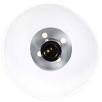 Vidaxl lampe suspendue 25 w blanc rond 17 cm e27