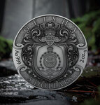 GEISHA Whispers of Grace Pièce de monnaie en argent de 2 oz 5 Dollars Niue 2025