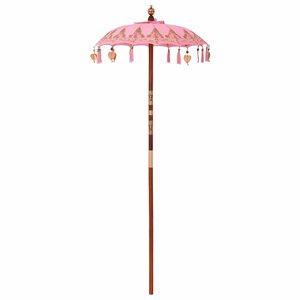 vidaXL Parasol balinais Rose 95 x 95 x 260 cm