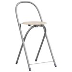 vidaXL Ensemble de salle à manger pliable 5 pièces MDF