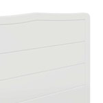 vidaXL Tête de lit Blanc Brillant 180 cm Bois d'ingénierie