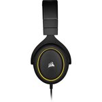 CORSAIR Casque Gamer HS60 PRO SURROUND - Filaire - Jaune (CA-9011214-EU)