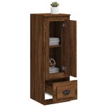 vidaXL Buffet haut chêne marron 36x35 5x103 5 cm bois d'ingénierie