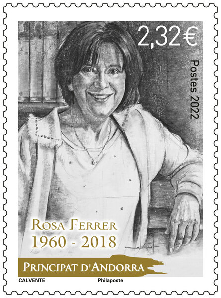 Timbre Andorre - Rosa Ferrer