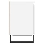 vidaXL Table de chevet blanc 40x30x50 cm bois d’ingénierie