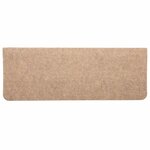 vidaXL Tapis d'escalier auto-adhésifs 30 Pièces beige 65x24 5x3 5 cm