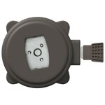 vidaXL Pédale Pivotante à 360 Degrés Argent 21 5 x 14 x 6 cm Acier