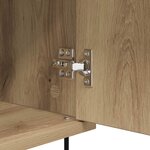 vidaXL Buffet chêne artisanal 35 x 40 x 70 cm Bois d'ingénierie