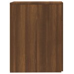 vidaXL Armoire apothicaire Chêne marron 20x45 5x60cm Bois d'ingénierie
