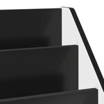 vidaXL Bibliothèque pour enfants Noir 72 5 x 29 5 x 69 cm