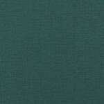 vidaXL Chaise pivotante Vert foncé 63 x 75 x 76 cm tissu