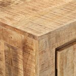 vidaXL Buffet 175x40x75 cm Bois de manguier brut