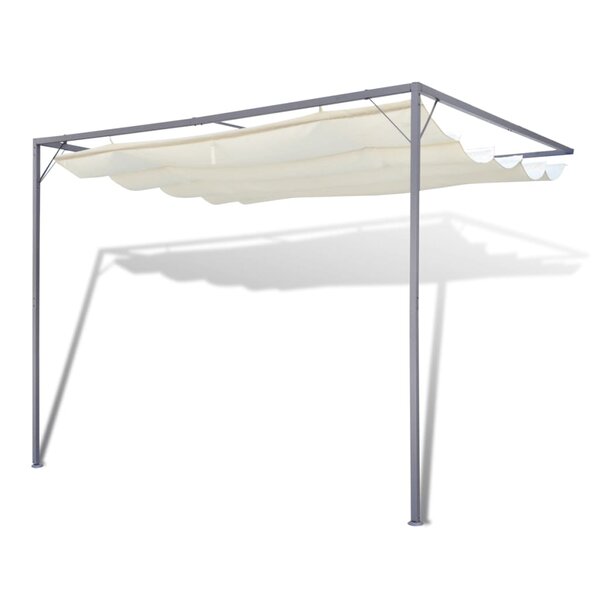 vidaXL Tonnelle de jardin avec auvent rétractable