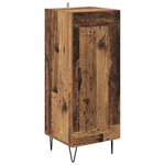 vidaXL Haut Armoire Bois ancien 69 5 x 34 x 180 cm Bois d'ingénierie
