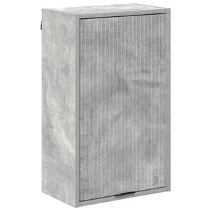 vidaXL Cabinet de salle de bain Gris béton 39 x 23 5 x 65 cm