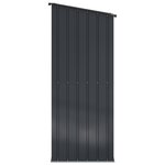 vidaXL Cabanons de jardin Anthracite 103 x 86 x 200 cm Métал