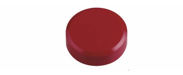 Boite de 20 Aimants ronds MAULpro 30 mm puiss. 0 6 kg Rouge MAUL