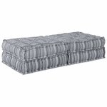 vidaXL Canapé Modulable 2 Pièces Impression Indigo 70 x 70 x 36 cm tissu