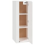vidaXL Meuble TV mural Blanc 40x34 5x100 cm