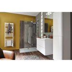 Sèche serviette doris digital ventilo avec soufflerie 1750w blanc