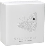 Monnaie MEADOW ARGUS Australian Opal Wings 1 Oz Argent 2$ Niue 2026 (PRÉCOMMANDE)