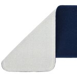 vidaXL Tapis d'escalier 15 Pièces 70x20 cm Bleu marine Rectangulaire
