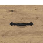 vidaXL Meuble TV chêne artisanal 150 x 36 x 30 cm Bois d'ingénierie