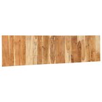 vidaXL Tête de lit 200 cm bois massif d'acacia