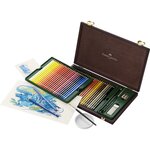 Coffret bois de 48 crayons de couleur albrecht dürer faber-castell