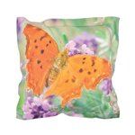 Coussin extérieur imperméable papillon small