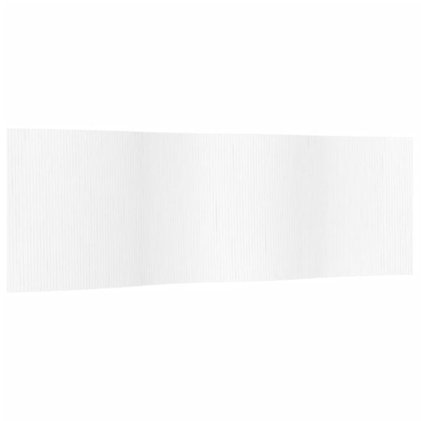 vidaXL Cloison de séparation blanc largeur 600 cm hauteur 165 cm bambou